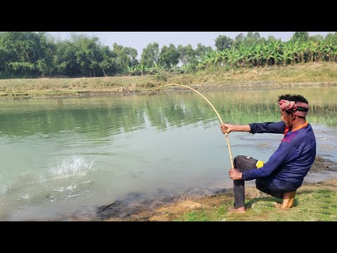 Fishing Video || Anyone will be impressed by the fishing talent of the boy  || Fish hunting