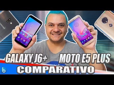 (ENGLISH) GALAXY J6+ OU MOTO E5 PLUS? DESCUBRA QUAL O MELHOR! COMPARATIVO