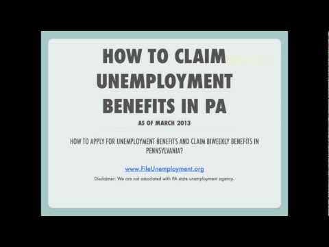 p a unemployment biweekly claim