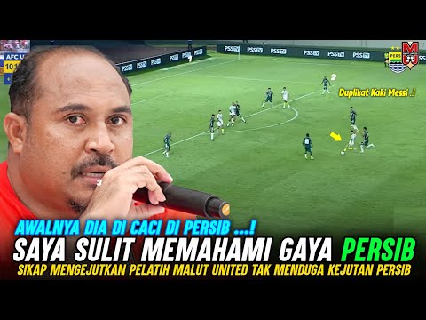 Sulit dipercaya!! PERSIB Tak Terbendung Bikin Pelatih Malut United TERKEJUT 😮 Reaksi Tak Biasa IMRAN