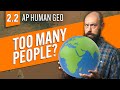Population Distribution and Its Consequences