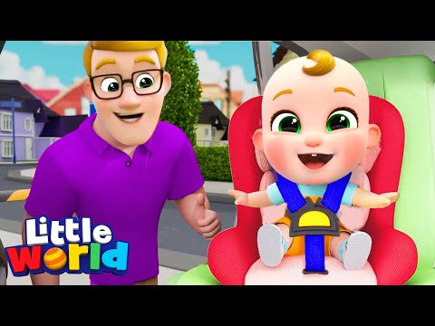 Seat Belt Song | Kids Songs & Nursery Rhymes by Little World