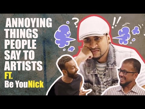 Annoying Things People Say To Artists | Mad Stuff With Rob | Be YouNick