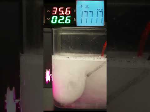 DC motor burnout in mineral oil #holidayswithyoutube
