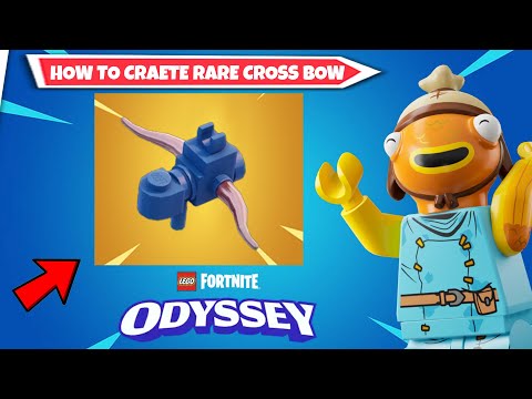 How to create cross bow Storm Chaser Base Camp Village | Lego Fortnite #legofortnite #lego