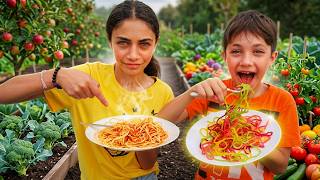 Heidi dan Zidane Belajar Makan Sehat 🥦 Kebiasaan Baik, Buah & Cuci Tangan | Cerita Anak