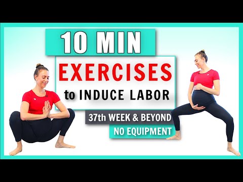 10-Minute Exercises to Naturally Induce Labor at Home I How to Help Labor Progress | LaborActivation