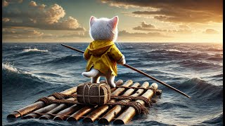 Brave Cat's Miraculous Ocean Adventure Will Amaze You🐱 | Cartoon short film | 5+ MINS | 4K
