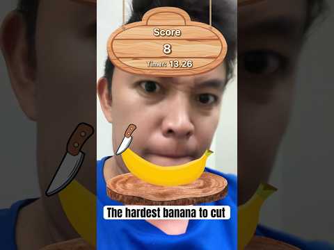Hardest banana to cut ? #shorts #gaming #games