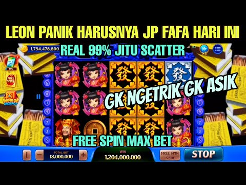 🔴LEON PAN1K..‼️TRIK FAFAFA 99% JITU SCATTER SAMPE MAX BET ||HGI