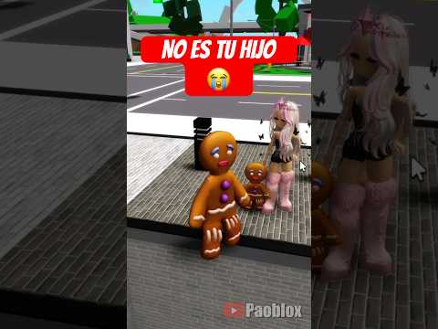 MI NOVIA ME ENGAÑÓ CON MI HIJO 😳 #roblox #brookhaven #robloxbrookhaven