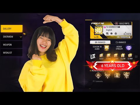 Rarest🔴6 Yrs OLD Badge & V Badge🔥Free Fire Live with Sooneeta 💖FF LIVE✌Free Fire Live! #ff #freefire