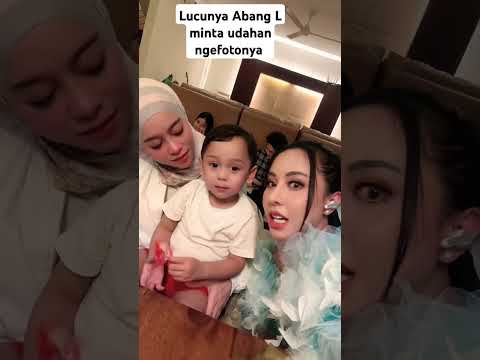 Lucu!! Abang L minta udahan ngefotonya #lestikejora #rizkybillar #abangl #babyl #leslar #lestibillar