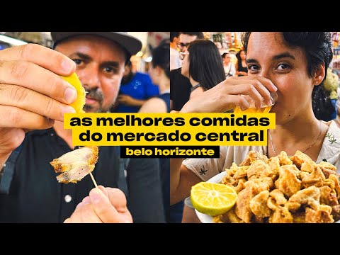 O QUE COMER no MERCADO CENTRAL de BELO HORIZONTE com PREÇOS