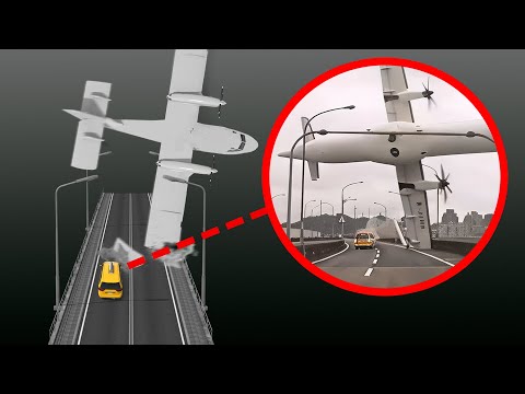Tajvan: Avion Udario u Taksi Pa u Most i Potom Pao u Reku !