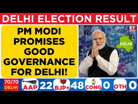 BJP Wins Delhi Elections 2025 | PM Modi: Delhi Embraces BJP! A New Era of Governance Begins!