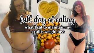 what I eat EVERYDAY to lose weight!! easy & realistic meals 🥦