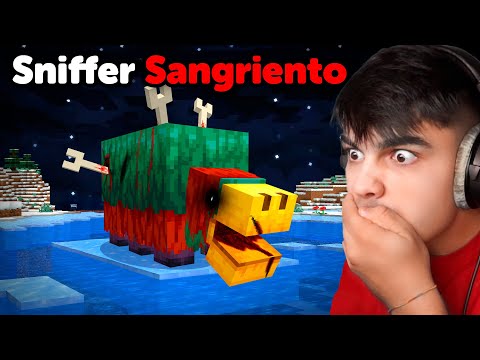 Comprobé el Misterio del Sniffer Sangriento en Minecraft que es Real
