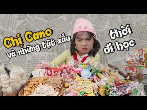 VẠCH TRẦN TẬT XẤU thời đi học - Mukbang những món ăn vặt "huyền thoại" hồi xưa
