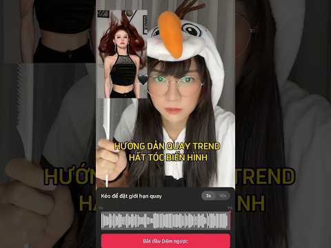 HƯỚNG DẪN QUAY TREND HẤT TÓC BIẾN HÌNH | Phần 2 |  #shorts