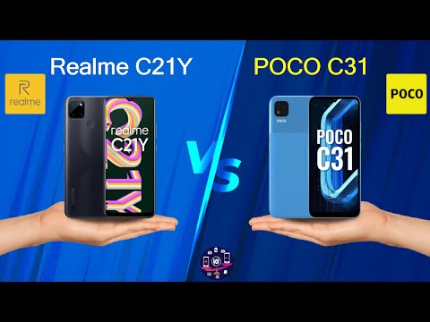 (ENGLISH) Realme C21Y Vs POCO C31 - POCO C31 Vs Realme C21Y - Full Comparison [Full Specifications]