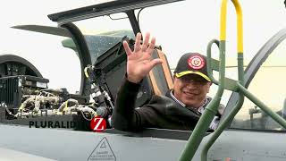 El presidente Petro en la feria Aeronáutica y espacial F Air Colombia