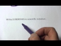 Scientific Notation Concepts