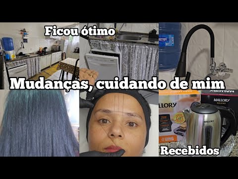 INSTALAMOS A LAVA LOUÇAS, TEMOS TORNEIRA NOVA, FIZ MICROPIGMENTAÇÃO, MUDANÇA NA COZINHA  