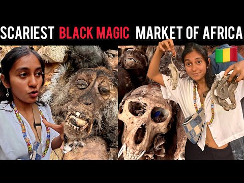 SHOCKING Reality of Mali’s VOODOO Market 😱🇲🇱 | DEAD ANIMALS 💀