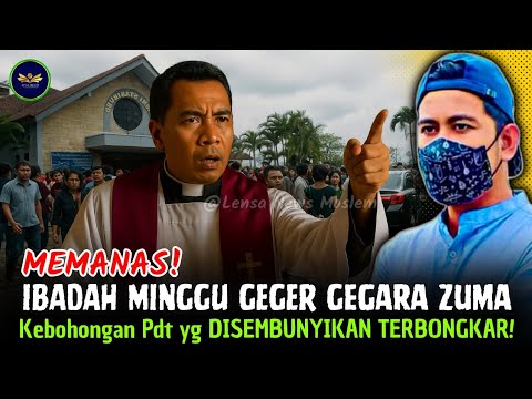 HEBOH‼️Ibadah Minggu Bubar Setelah Umat Kristen Mendengar Debat Bang ZUMA ini