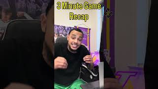 3 Minute Game Recap | Lakers vs Thunder #nba #basketball #lakersnation #nbaplayoffs #nba #lakers