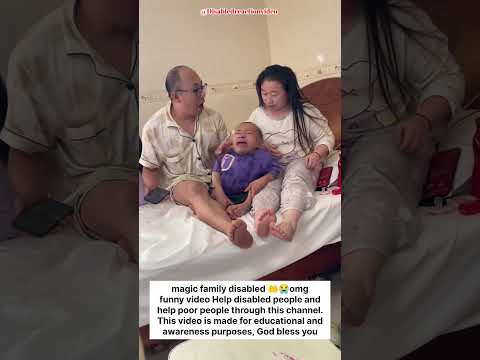 Tasbih song | magic disabled family omg#ytshort#viralshort#disability#newtiktokvideo
