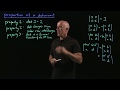 Determinants of Matrices Concepts