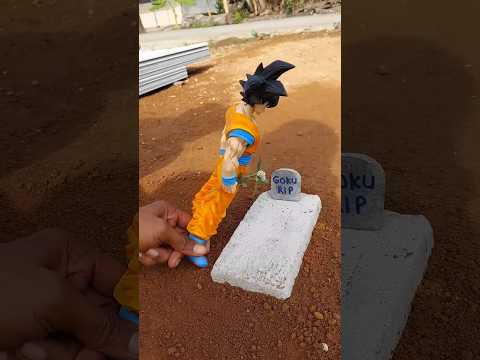 goodbye my son 😭😭 #dragonball #goku #actionfigures #shorts