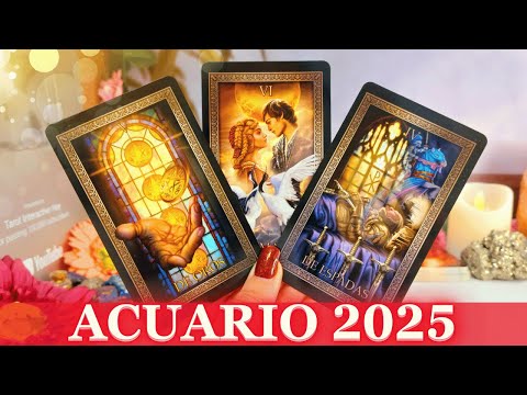 ACUARIO♒DINERO💰INESPERADO UNA HERENCIA⚰️Y UN NUEVO💞AMOR EN 2025