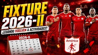 🔴 #ENVIVO Salió el fixture 2026, segundo semestre / ¿Habrán cambios en América?  📱