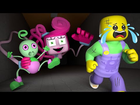 ROBLOX Brookhaven 🏡RP - FUNNY MOMENTS: The scary chase of Mommy Long Legs