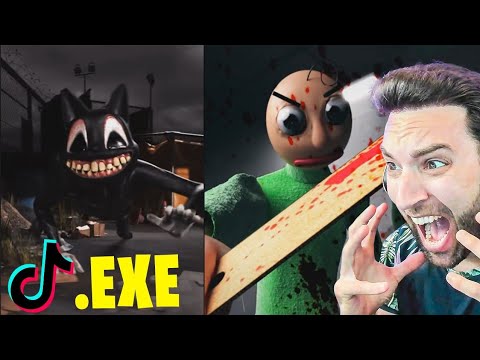 REACCIONANDO a TIKTOK.EXE 😱 TIKTOKS de TERROR Que Te HARÁ Tener Pesadillas !! "Lights Are Off"