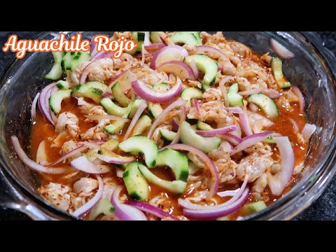 AGUACHILE ROJO EL MEJOR PARA LA CRUDA