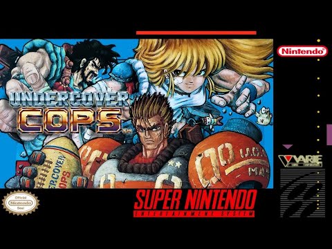 UNDERCOVER COPS (Super Nintendo) ATÉ ZERAR