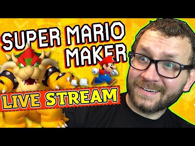 (LIVE) Super Mario Maker Viewer Levels with Darby