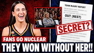 Caitlin Clark Injury LIE EXPOSED?! Fans BOYCOTT The WNBA As Fever DESTROY Alyssa Thomas Without Her!