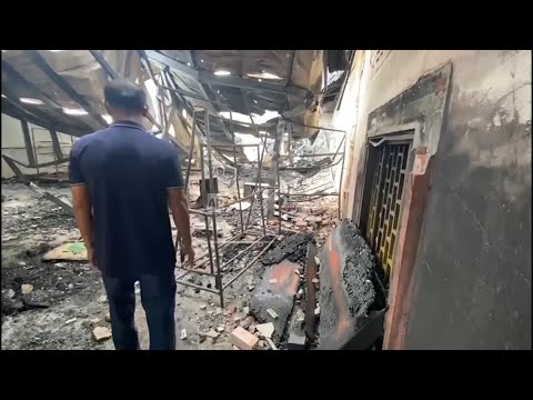 YouTube video thumbnail: Returning After Fleeing Fighting, Cambodian Man Discovers Personal Cost of Conflict