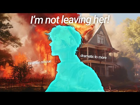 Not without her! - Rescued By Fireman *Dramatic* | boyfriend roleplay ASMR