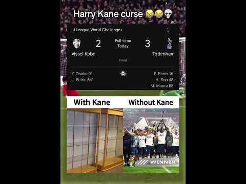 Will the curse ever break? #kane #trophy #tottenham #spurs #football #shorts