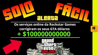 $1 Bilhão SOLO no GTA 5 Online! Como Ganhar Dinheiro no GTA 5! 🤑