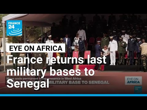 YouTube video thumbnail: France Returns Military Base to Senegal