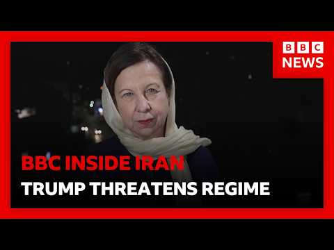 YouTube video thumbnail: BBC Inside Iran: as Trump Threatens “Something Very Tough” if Talks Fail 