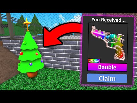 Find Christmas Tree for Godly in MM2!