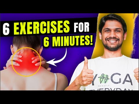 6 Exercises for NECK MOBILITY | Follow Along Video in Hindi | Saurabh Bothra Yoga